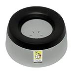 Road Refresher Prestige Non Spill Pet Water Bowl, Grey, Large