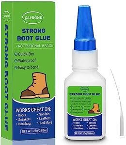SAPBOND 25g Cowboy Boots Glue: Waterproof Professional Glue for Muck, Hiking, Suede, Repair Heel, Working Boot Sole