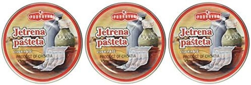 Podravka Jetrena Pasteta Liver Pate Product of Croatia Pack of 3