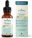 NutraWag Urinary Care+ for Dogs | Human-Grade + Canadian Made - Urinary Tract Support Liquid with D-Mannose, Cranberry, Dandelion, Nettle, Cornsilk - VHP NN.RDG9 - Bacon Flavour (60mL)