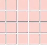 Melody Jane Dollhouse Pink Tile Flooring Sheet Moulded Plastic Miniature 1:12 Scale