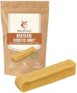 Wildfang® Friandises au Fromage de Yak Naturel pour Chiens, Friandises au Fromage de Vache - Bâtonnet de Yak de l'Himalaya (L)