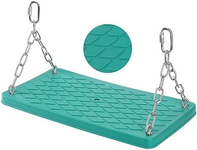 Swing Seat-Heavy Duty Non Slip Tree Swing Set Playground Swing Set Accessories for Kid Indoor Outdoor Birthday Gift Backyard,Green