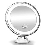 Lighted Magnifying Mirror, 10x Magn