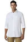 Van Heusen Men's Slim Fit Shirt (VSSFUSLFN55909_White