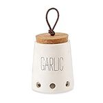 Mud Pie Garlic Keepers (White with 