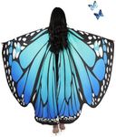 AWAYTR Women Butterfly Wings Shawl 