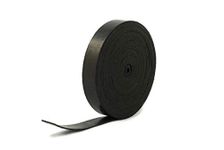 Solid Neoprene Black Rubber Strip 15mm wide x 1mm thick x 5m long