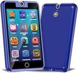 Kids Pretend Smart Phones for 3-10 Years Old Boys Girls Learning Toys (Blue)