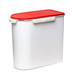 Tupperware 20 Kg Plastic Rice Keeper, Multicolor