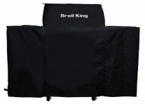 Broil King 7490 Heavy Duty PVC Polyester Grill Cover, Black