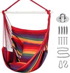 Goutime Hammock Chair Swing with 2 