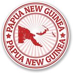 Papua New Guinea Vinyl Sticker Decal Travel 5"