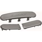 Elkay 98734C Front and Side Push Bar Kit, Gray