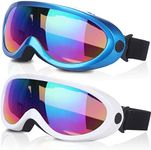 Rngeo Ski Goggles, Pack of 2, Snowb