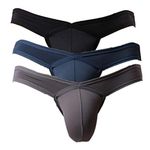 CSMARTE Men's Briefs Sexy Underwear Bikini Bulge Enhancing (3 Mix 3, XL)