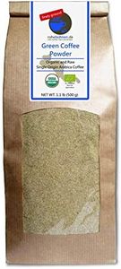 Green Coffee Powder organic, 100% pure and natural (finely ground, 500g)
