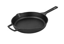 Nadiya x Prestige Cast Iron Skillet, 25cm, Black