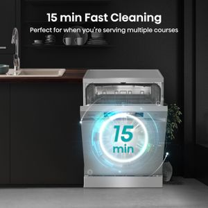 Hisense 14-Place Dishwasher – Stainless Steel