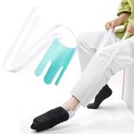 ACWOO Sock Aid Tools for Easy On and Off, Sock Aid and Pants Assist for Elderly, Disabled,Pregnant, Diabetics, Recovery, Pulling Assist Device, Socks Helper, Avoid Bending Sock Helper Aids Tool