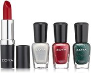 ZOYA Nail Polish, Santa Baby Lips &