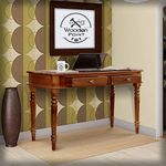 Wooden Point Solid Sheesham Wood Two Drawer Kharti Study Table |Table for Students Reading Table| Writing | Wooden Laptop Table | Work from Home Table | Study from Home Table (Matte Finish)