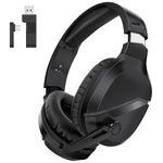 WolfLawS Wireless Gaming Headset for PS5, PC, PS4, Mac, 2.4GHz/Bluetooth Gaming Headphones with Noise Canceling Microphone, 48Hr Battery Gamer Headset with USB & Type-C, Wired Mode for Switch