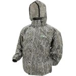 FROGG TOGGS Men's Classic Pro Action Waterproof Breathable Rain Jacket, Mossy Oak Bottomland, Large