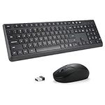 Wireless Keyboard and Mouse Combo f