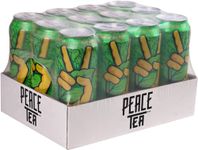 Peace Tea, Greenest of All Teas 695mL Cans, Pack of 12