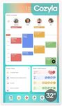 Cozyla Mate Calendar+ 2: 32" Digital Calendar Wall Touch Screen Chore Chart Customizable Dashboard Smart Electronic Display for Family Schedules Meal Plan All App Support Wall Mount Planner for 2026