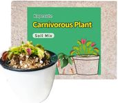 Kapecute Carnivorous Plant Soil Mix 3 Qts, Include Perlite and Sphagnum Moss Debris, Great Potting Soil for Venus Fly Traps, Pitcher Plants, Sundews