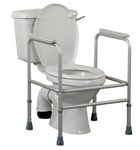 HOMECRAFT Adjustable Toilet Surround Frame, Bathroom Mobility Aid, Rail and Grab Bar, For Elderly and Disabled
