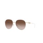 Michael Kors EMPIRE MK 1128J White Gold/Brown Shaded 58/17/145 women Sunglasses