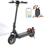 iScooter GT1 Electric Scooters Adult, 10" Off-road Fast Electric Scooter with Cruise Control, 45km Long Range,4 Shock Absorbers, 4 Speed Modes, 4-5H Fast Charging, Double Disc Brake