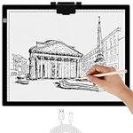 A3 Light Box for Drawing Elice Portable Adjustable Brightness Led Light Pad Tracing Light Board with Type-C Cable for Artists Drawing，Diamond Painting，Stencilling,Sketching,Animation,X-ray Viewing