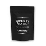 Life of Spice Herbes de Provence | Superb French Herb Blend | (18g) with Recipe Card | Rosemary, Thyme, Sage & Basil | Soupe au Pistou/Roasted Veg | Great Mediterranean Herbs | All Natural/Gluten Free