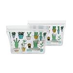 Ziptuck Reusable Snack Bags Cactus 