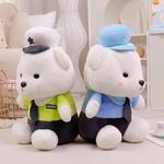 Super Soft Cap Teddy Police Bear Soft Toy,Stuff Toy,Birthday Gift,Home Decor 25 cm Small Single Piece Random Colour! Gift for Girls and Boys