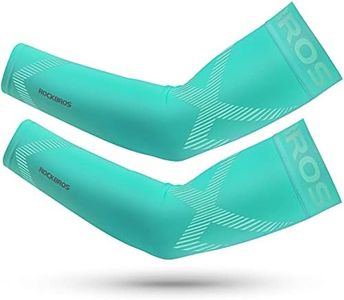 ROCKBROS Arm Sleeves for Men Women UV Protection UPF 50 Cooling Sun Sleeves Tattoo Cover