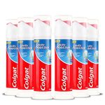 Premium Cavity Protection Toothpaste Pump – Pack of 6 – Daily Teeth Cleaning & Plaque Removal, Fresh Mint Flavor, Fluoride Enamel Strengthening, Tartar Control – Family Size Tube | SterlingSquare