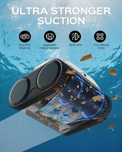 WYBOT E1-A Robotic Pool Vacuum – Inground Pool Cleaner