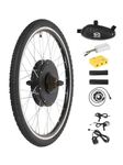 Trintion 26" Electric Bike Conversion Kit, 48V 1500W EBike Wheel Kit, Electric Bike Front/Rear Conversion kit Motor E-bike Conversion kit