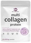 Multi Collagen Protein Powder,1Lb -