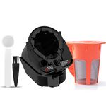 Replacement Part Cup Pod Holder Needle Assembly for All Keurig 2.0 K200,K225,K250,K300,K325,K350,K400,K425,K450,K500 with Reusable Coffee Filter Set of 2 Pieces