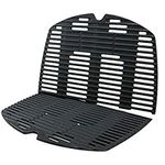 Utheer 7646 Cooking Grid Grate for Weber Q300 Q320 Q3000 Q3200 Series Gas Grills, 25 x 17.8 x 0.5 Inches, Replaces Weber 7646 7584, Matte Cast Iron