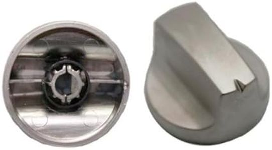 Mando metalizado compatible con horno Teka HE510 61004111