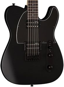 Dean NV BKS NashVegas Solid-Body Electric Guitar, Black Satin