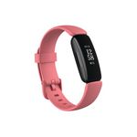 Fitbit Inspire 2 Health and Fitness Tracker with a Free 1-year Fitbit Premium Trial, 24/7 Heart Rate, Desert Rose/black, One Size (S and L Bands Included)