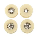 4pcs Pulley Chain Tensioner Roller,KIMISS Chain Roller Pulley Tensioner Wheel Guide Per Replacement for 49cc 66cc 80cc Engine Motorized Bicycle Bike